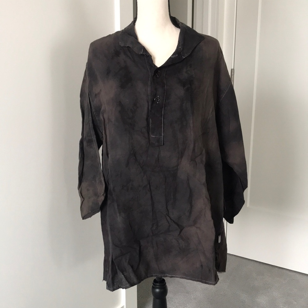 Skif linen hi-low tunic